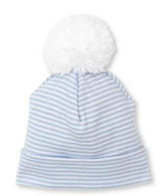 Classic Rib Light Blue Stripe Hat