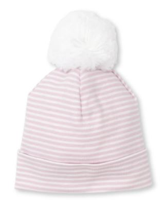 Classic Rib Light Pink Stripe Hat