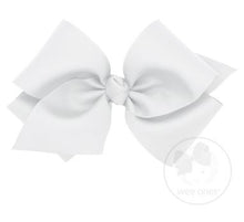 Load image into Gallery viewer, Huge Basic Grosgrain Bow Knot Wrap with French Clip
