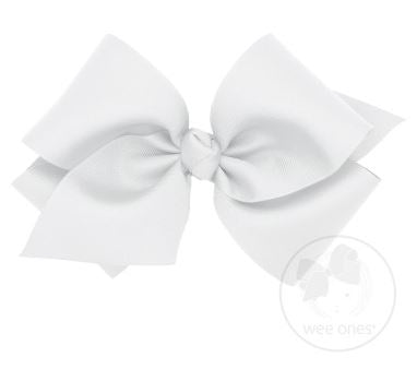 Huge Basic Grosgrain Bow Knot Wrap with French Clip