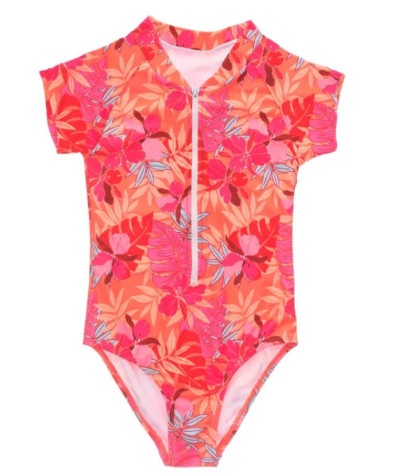 Tropical Punch Short Sleeve Surf Suit