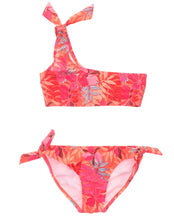 Load image into Gallery viewer, Tropical Punch One Shoulder Bikini