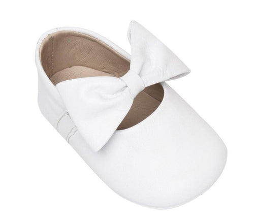 Elephantito Ballerina Baby With Bow White