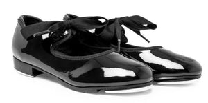 Capezio Shuffle Tap Shoes Black