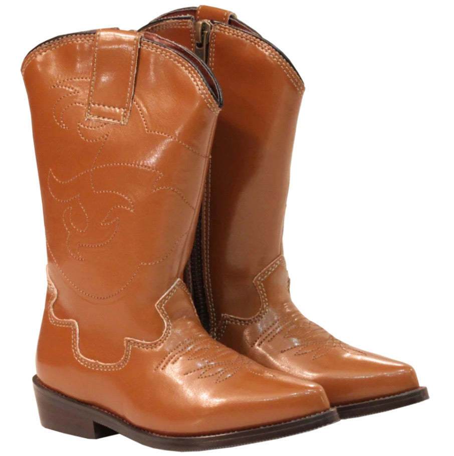 L'amour Brown Cowboy Boot