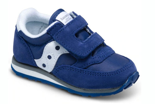 Saucony Baby Jazz Hook & Loop Cobalt Blue Sneakers