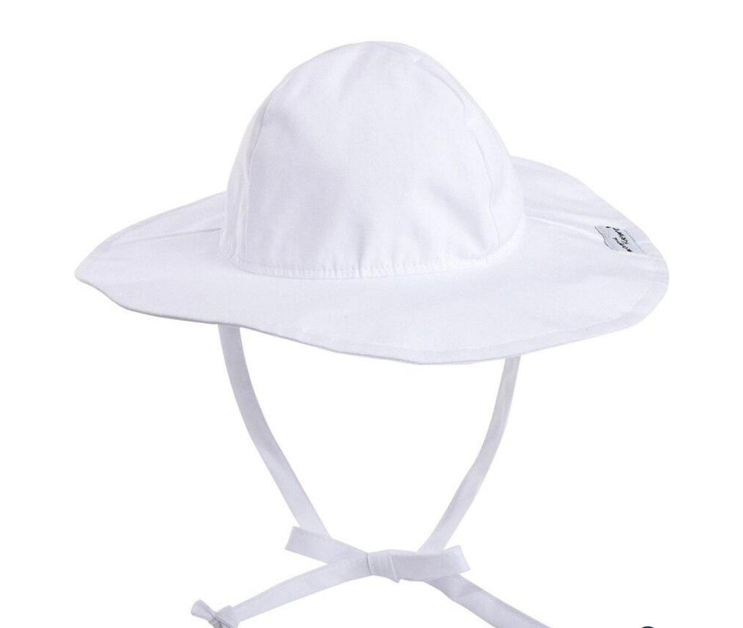 UPF 50 Floppy Hat White