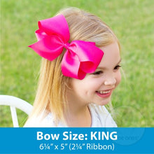 Load image into Gallery viewer, King Basic Grosgrain Bow