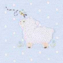 Load image into Gallery viewer, Sweet Lamb Embroidered Converter Light Blue