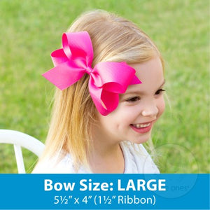 Large Basic Grosgrain Bows