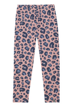 Load image into Gallery viewer, Printed Legging Pink/Blue Leopard