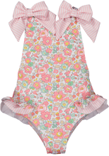 Load image into Gallery viewer, Girls Swimsuit Signature Liberty Betsy Flower Pink