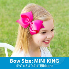 Load image into Gallery viewer, Mini King Basic Grosgrain Bows