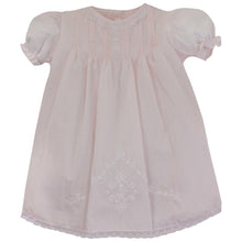 Load image into Gallery viewer, Pink Lace Hand Embroidered Daygown