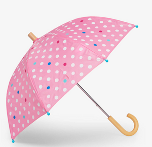 Polka Dots Colour Change Umbrella