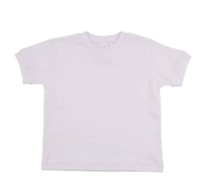 White Cotton Knit SS T-Shirt
