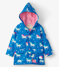 Load image into Gallery viewer, Twinkle Unicorns Colour Changing Raincoats