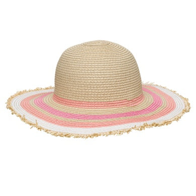 Peachy Striped Hat