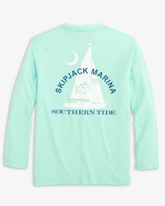 Marina Perf Tee Baltic Teal