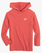 Load image into Gallery viewer, Sun Farer Hoodie T-Shirt Mineral Red